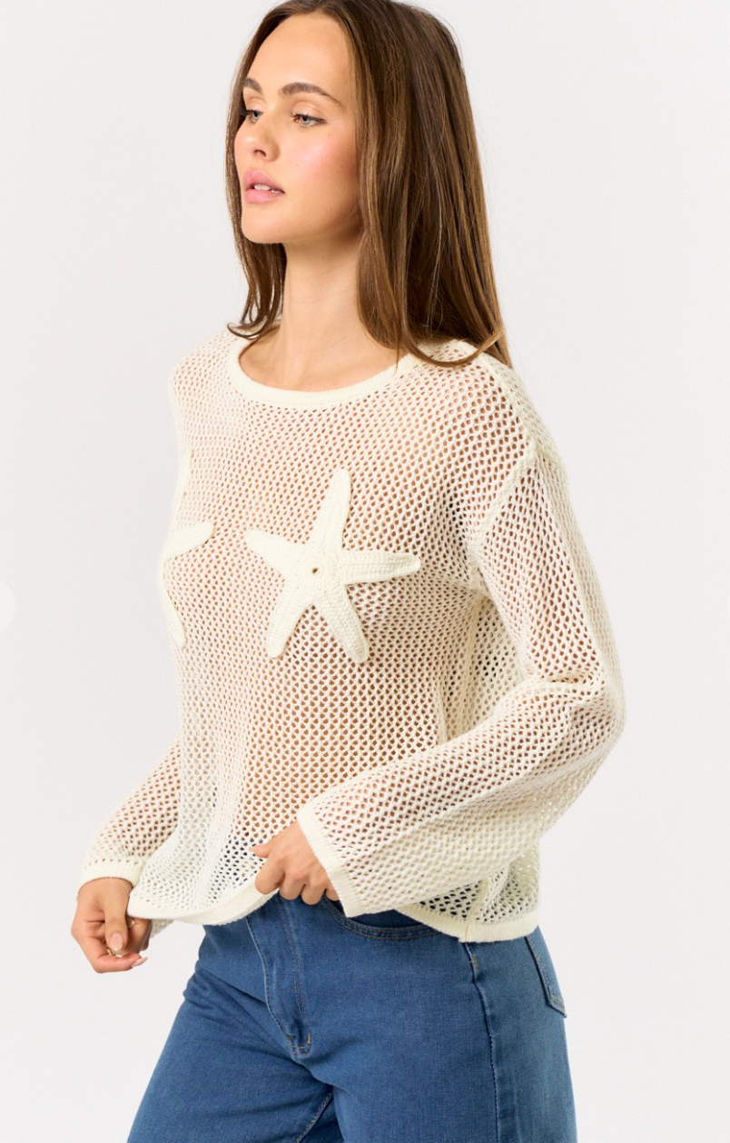 Starfish Crochet Cover Up