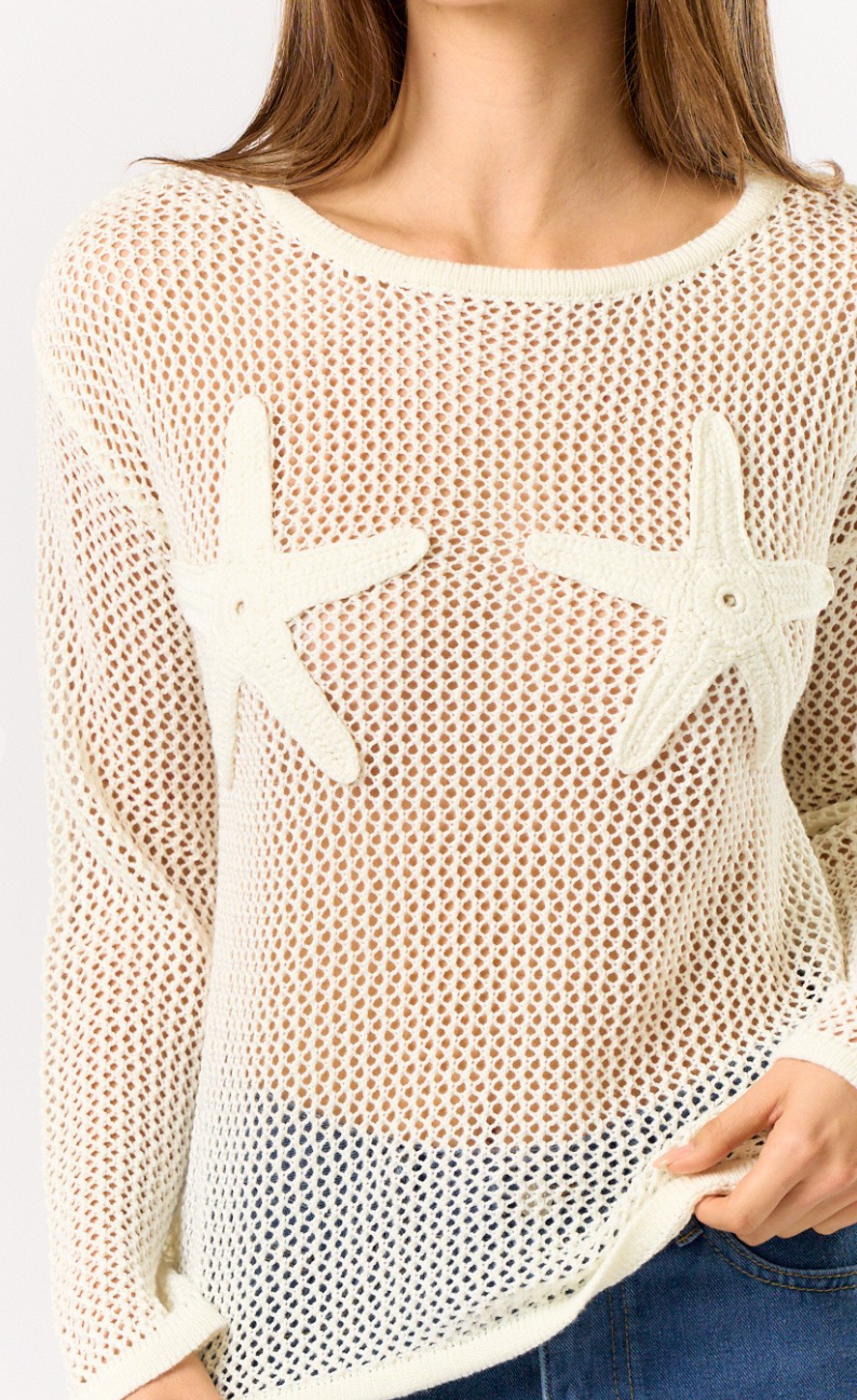 Starfish Crochet Cover Up