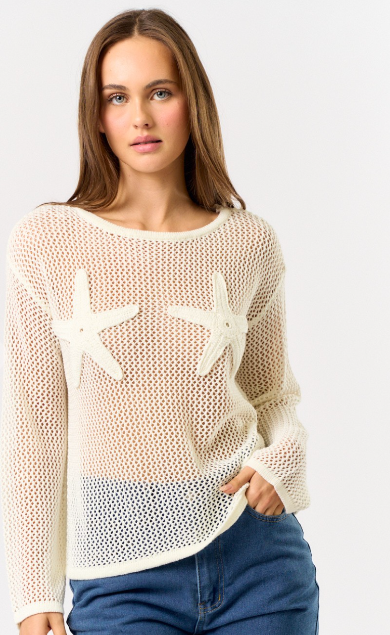 Starfish Crochet Cover Up