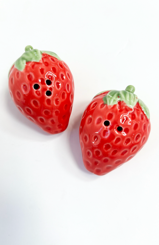 Strawberry S+P Shakers