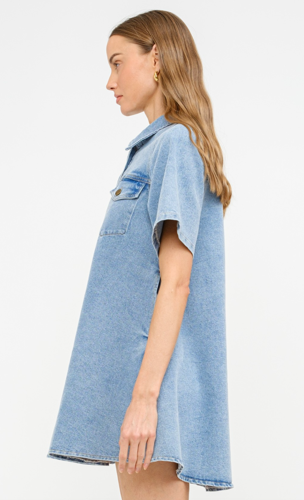 Paloma Denim Shirt Dress