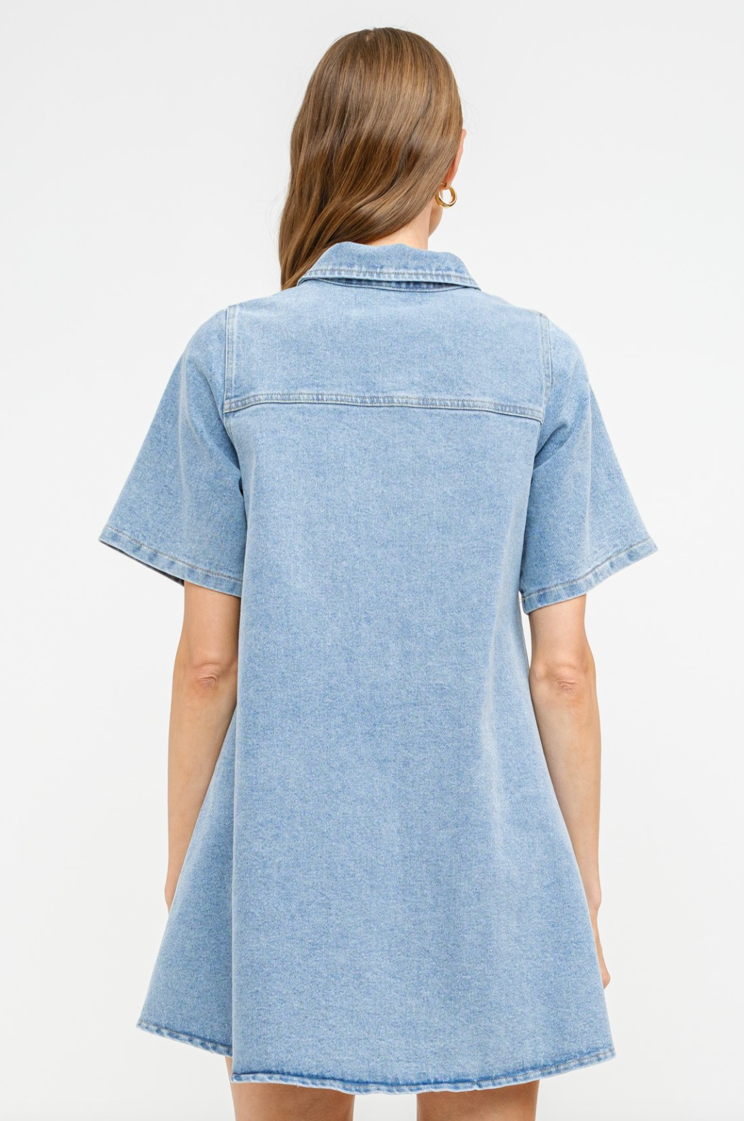 Paloma Denim Shirt Dress