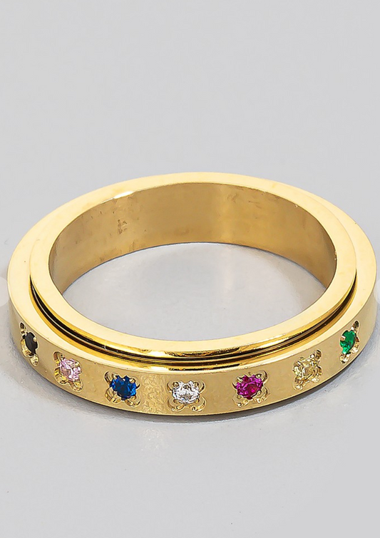Chakra Gem Ring