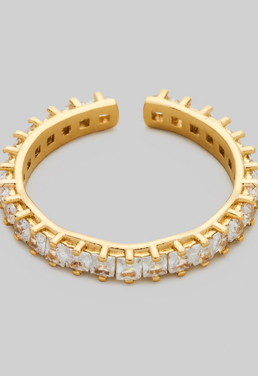 Open CZ Ring
