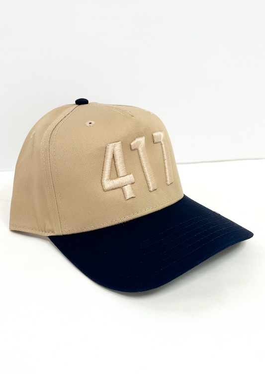 417 Puff Vintage Trucker Khaki