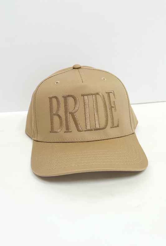 Khaki Bride Vintage Trucker Hat