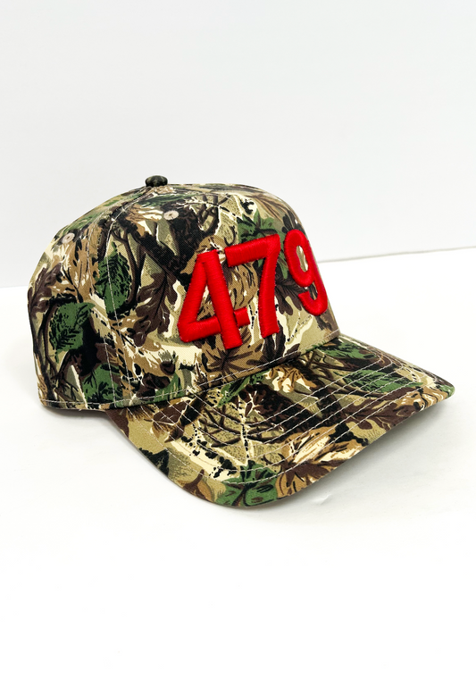 479 Camo Vintage Trucker