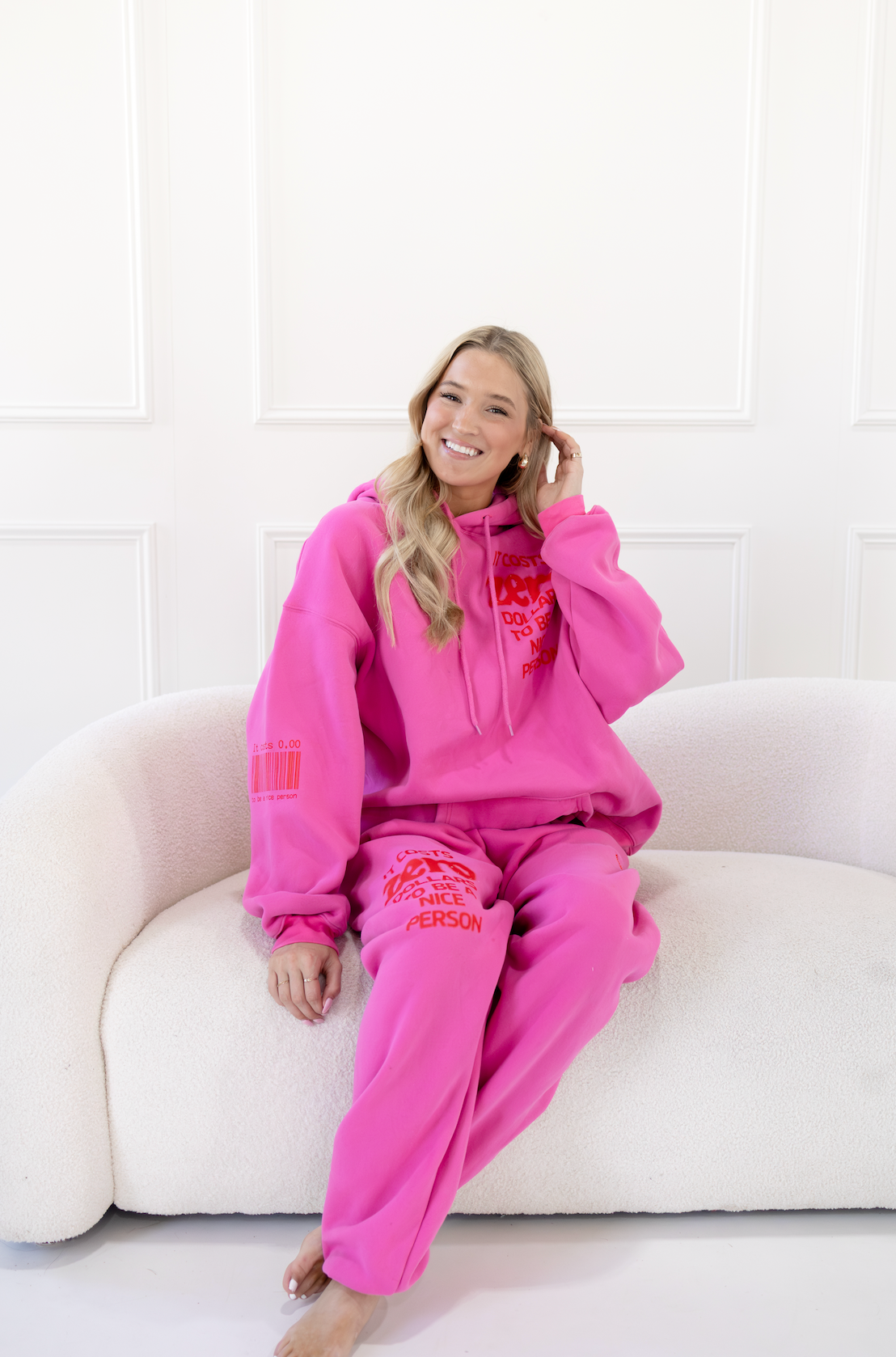 It Cost $0 Pink Sweatpants