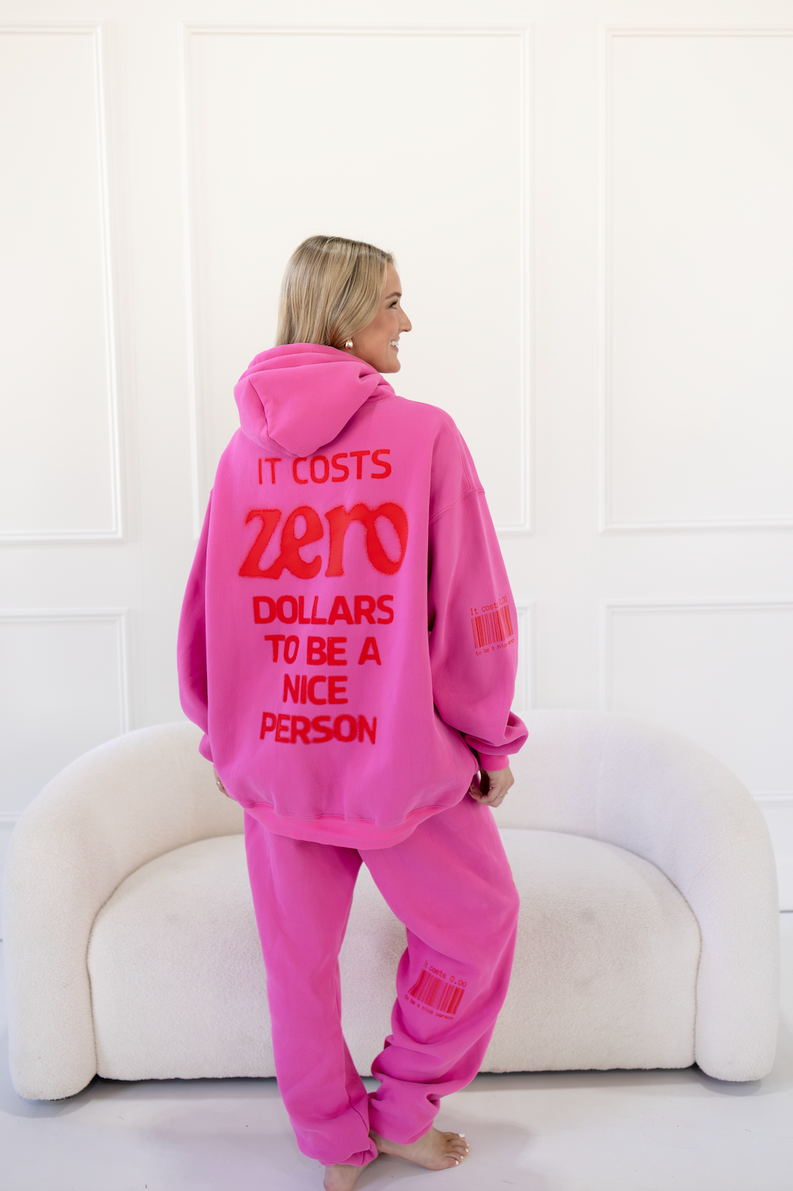 It Cost $0 Pink Sweatpants