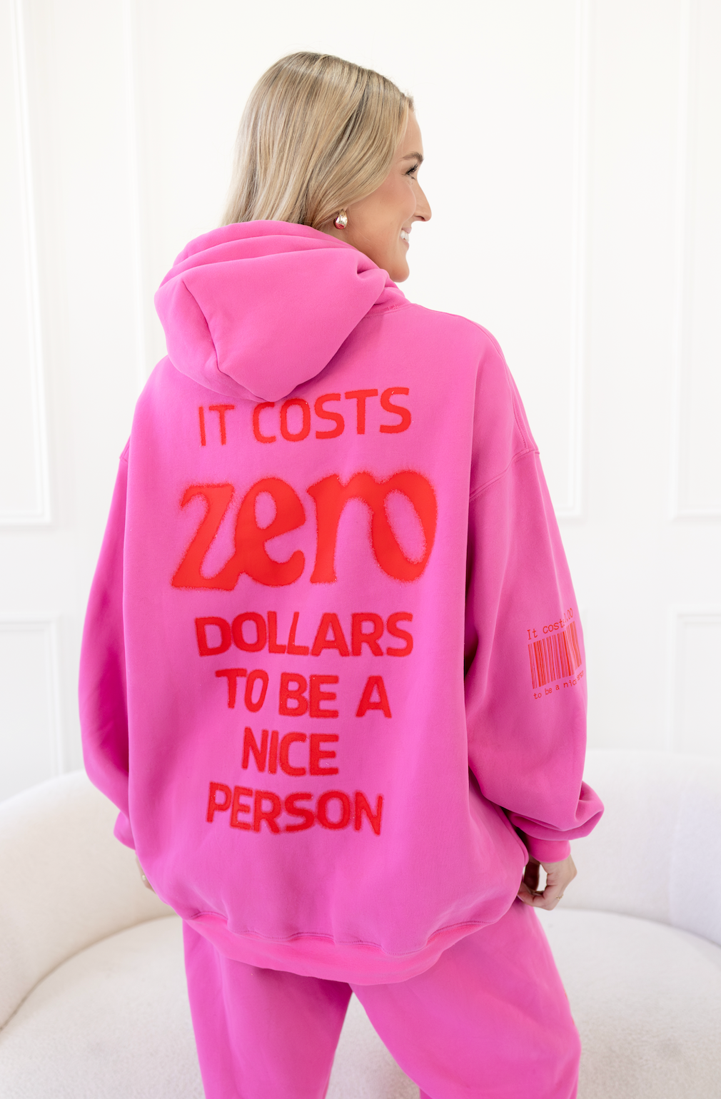 It Cost $0 Pink Sweatpants