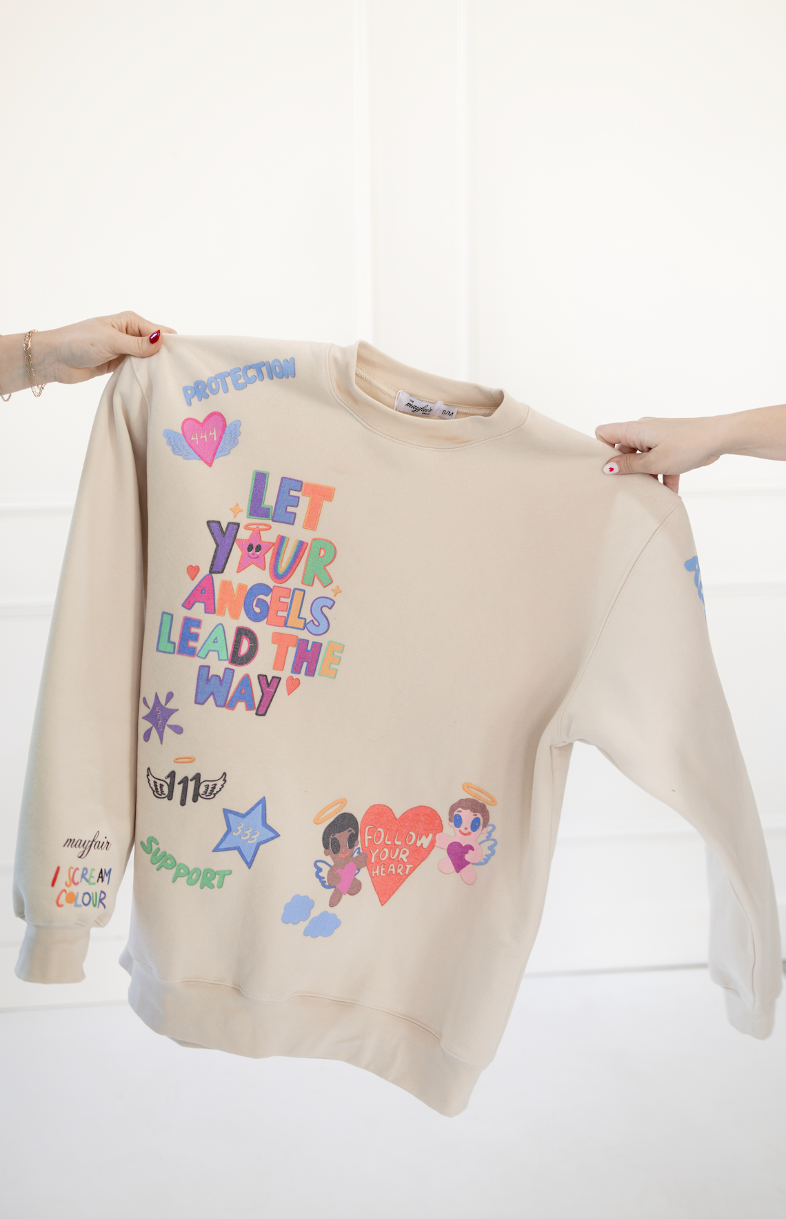 Angels All Around Crewneck