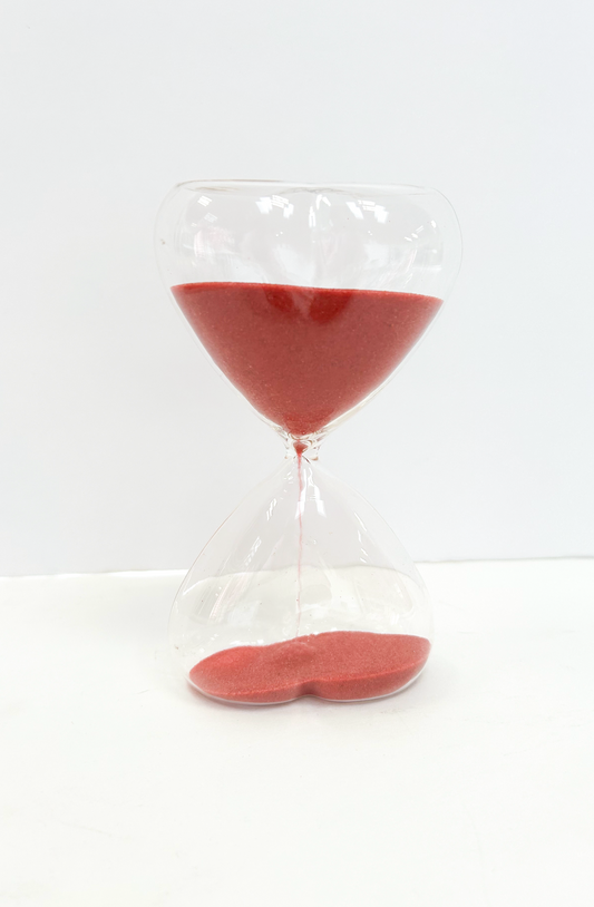 Heart Shape Hour Glass