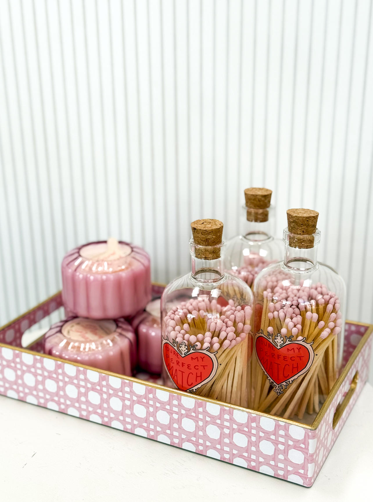 Perfect Match Matchstick Glass Jar