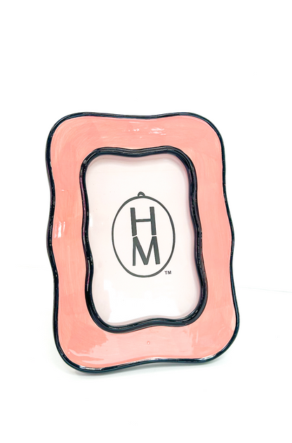 Stoneware Frame Pink/Black - Clothe Boutique