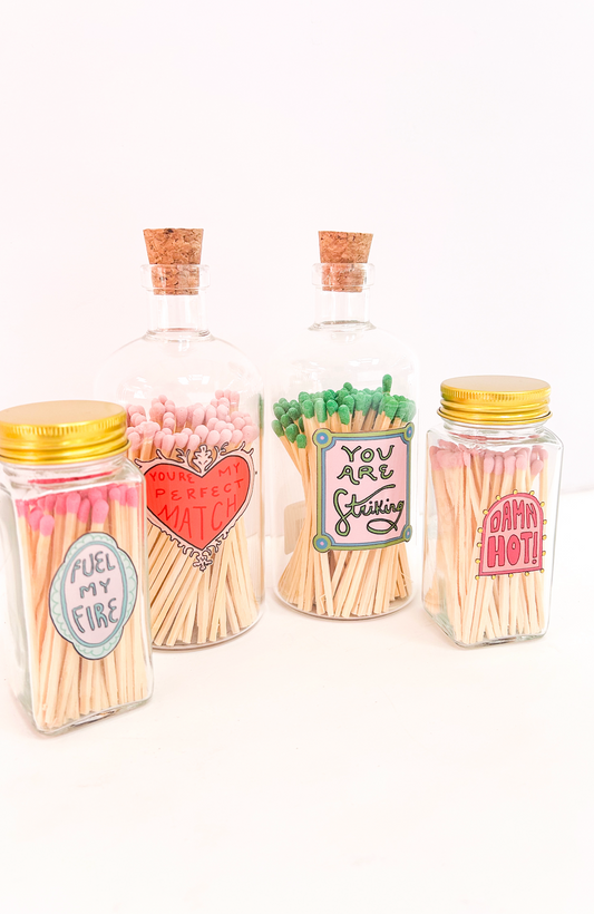 Fuel My Fire Matchstick Jar
