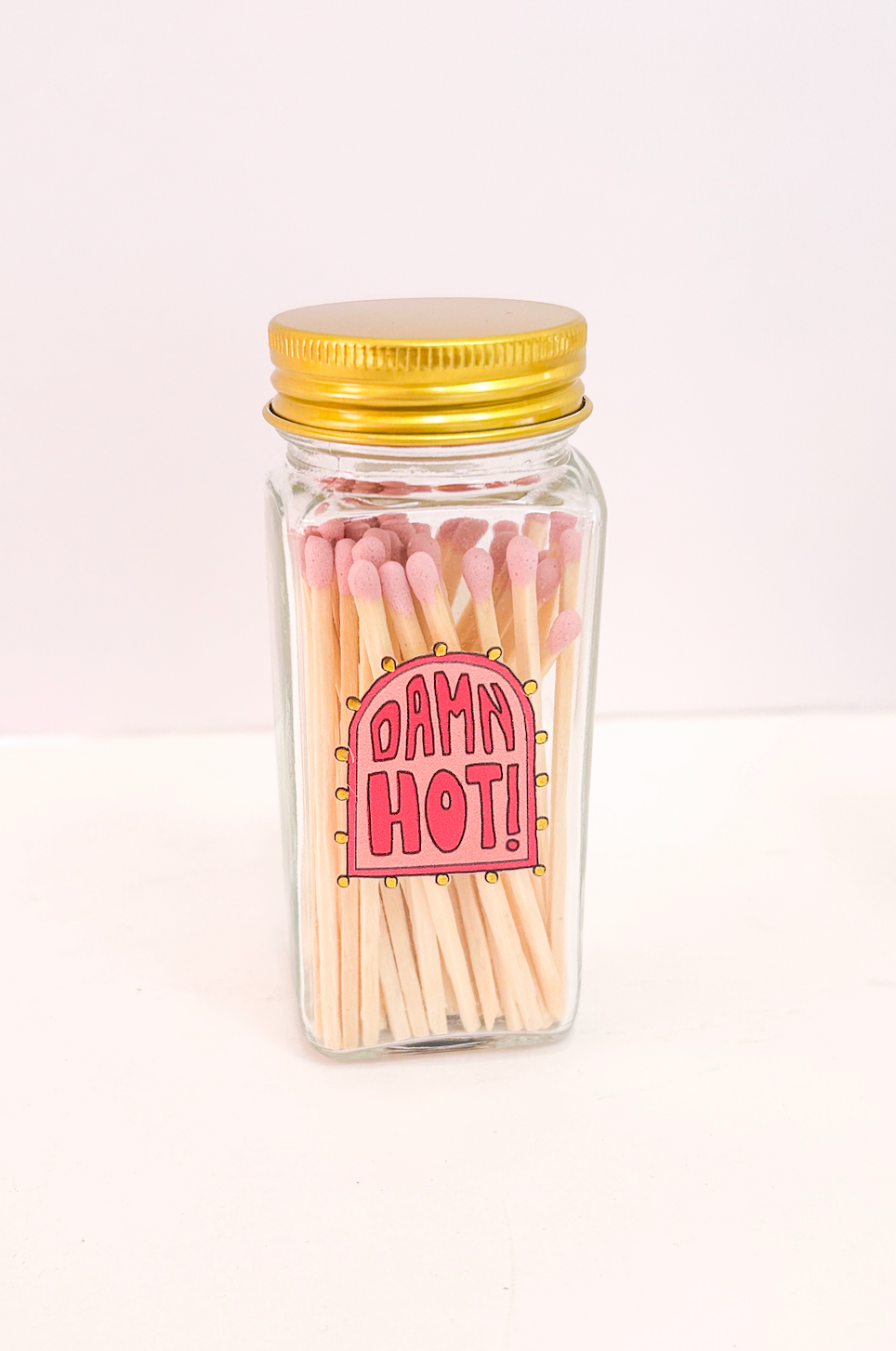 Damn Hot Matchstick Jar