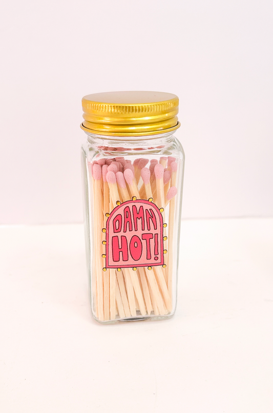 Damn Hot Matchstick Jar