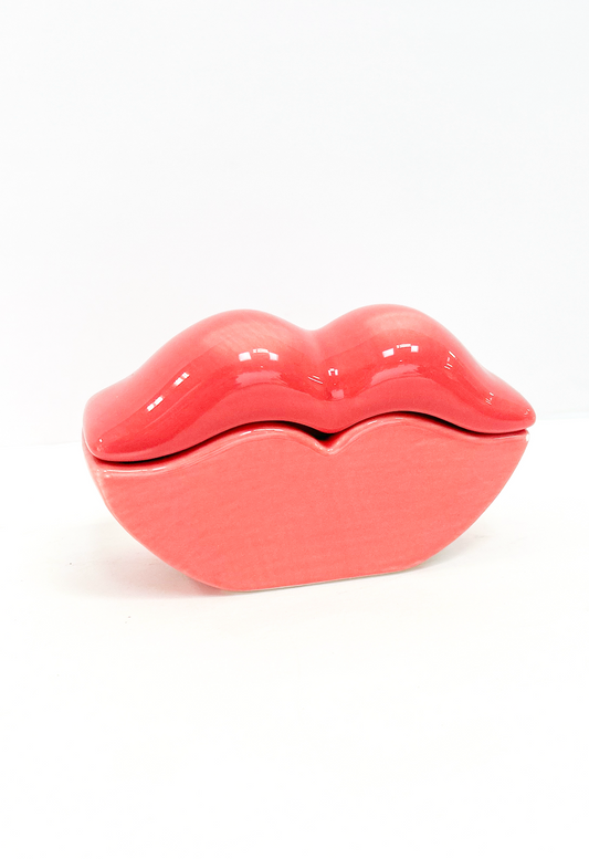 Lip Shape Trinket Box