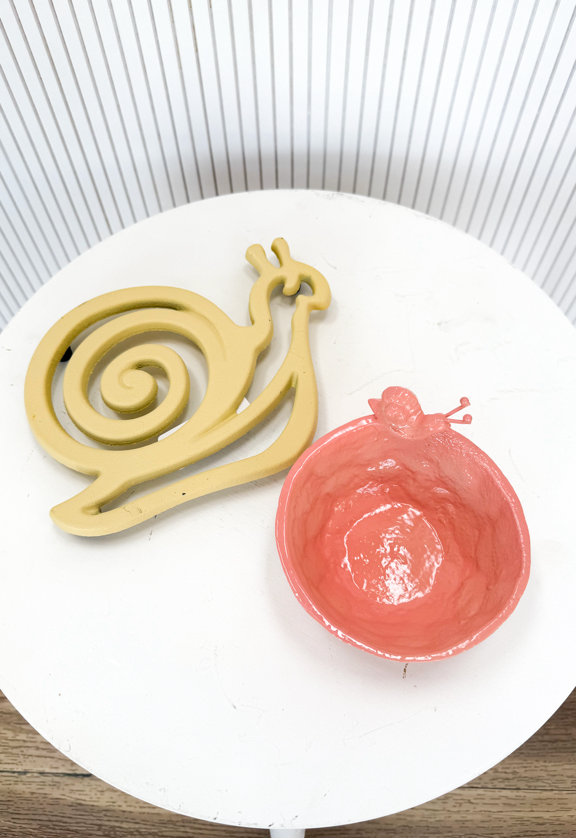 Yellow Snail Trivet