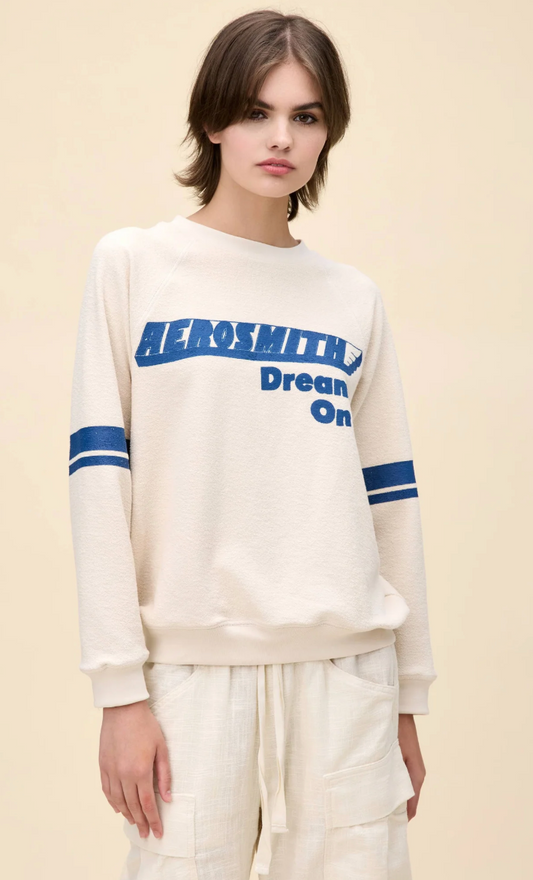 Aerosmith Reverse Raglan Crew