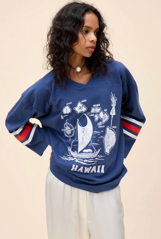 Hawaii Map Hockey Jersey