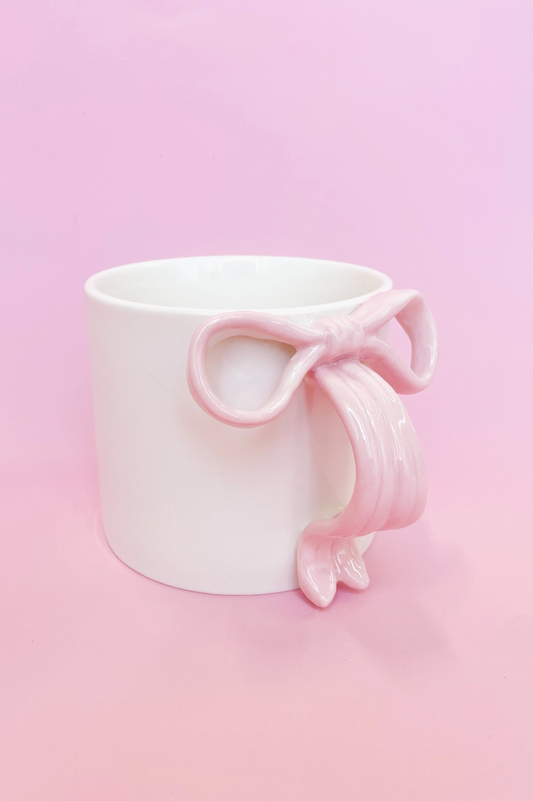 Pink Bow Coffee Mug