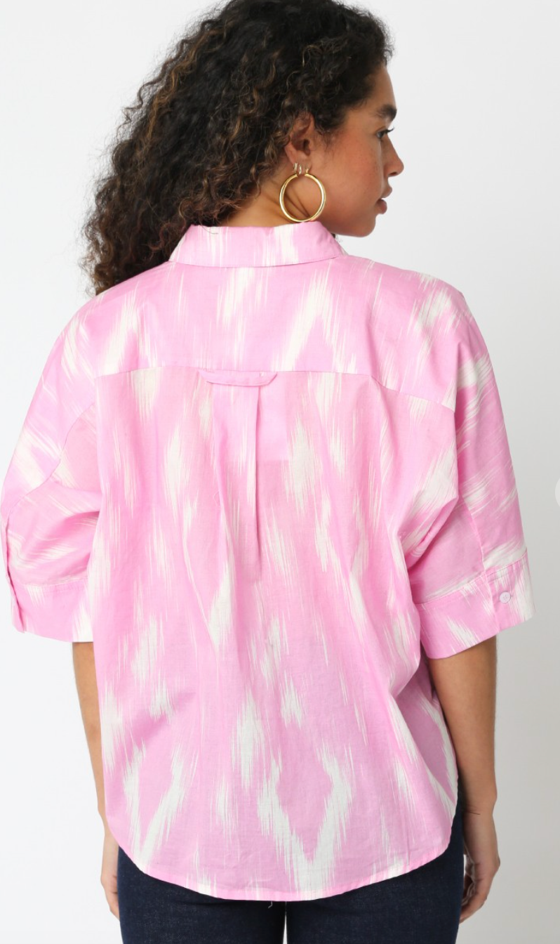 Nora Painted Print Shirt