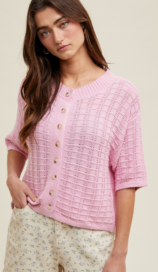 Button Up Sweater Ballet