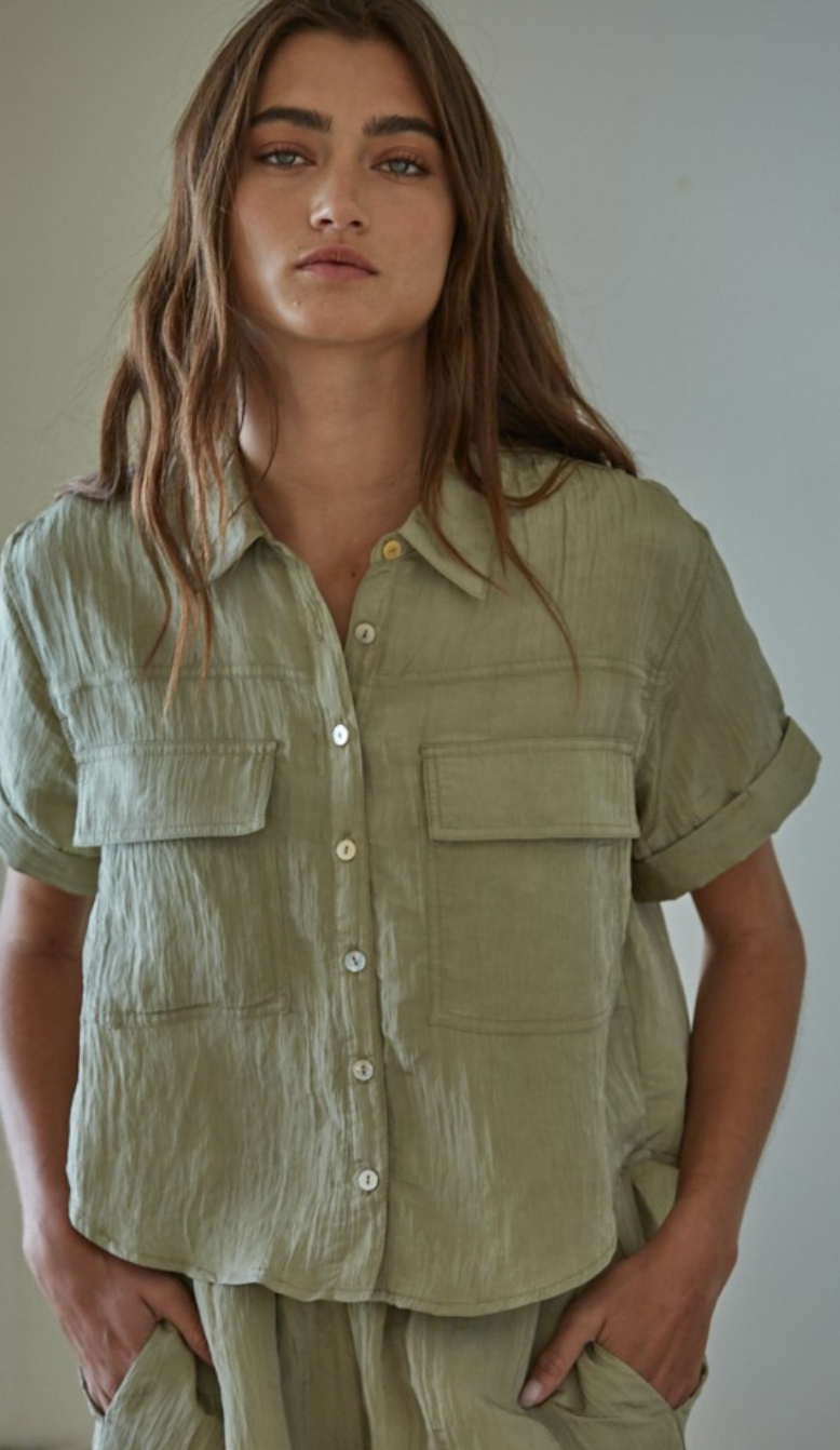 Alani Pocket Shirt & Pants Set of 2