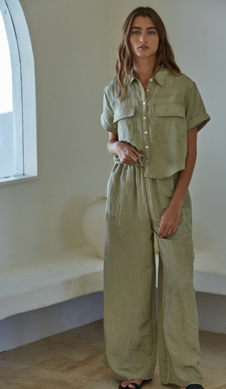 Alani Pocket Shirt & Pants Set of 2