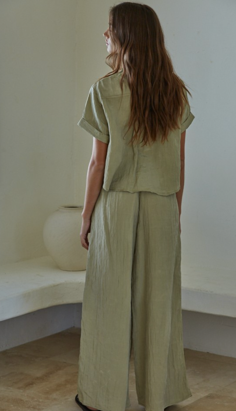 Alani Pocket Shirt & Pants Set of 2
