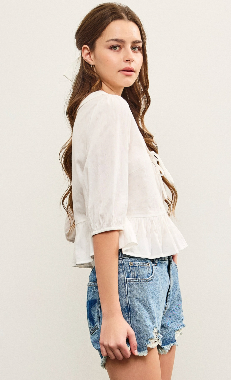 Peter Pan Collar Blouse