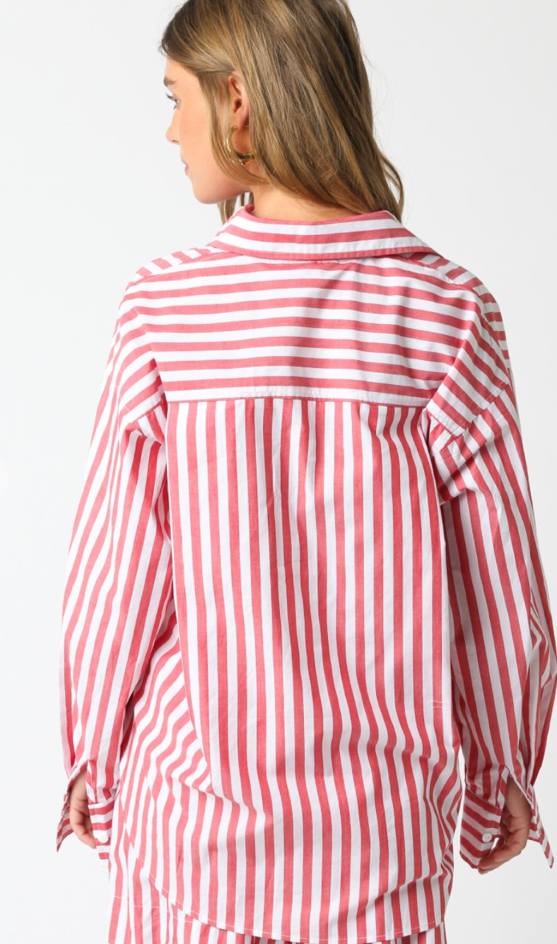 Billie Stripe Shirt & Shorts Set of 2