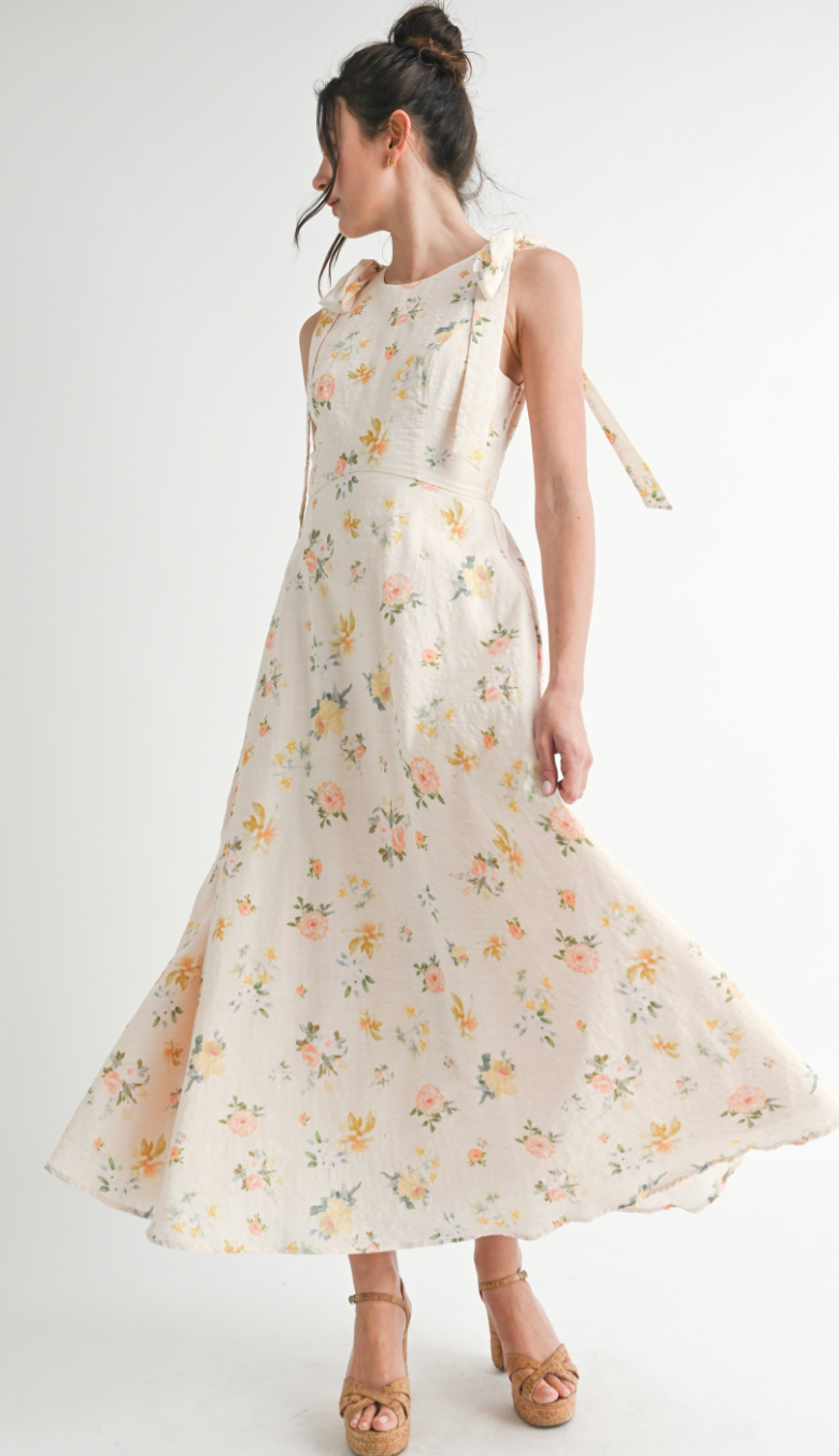 Stella Floral Midi Dress