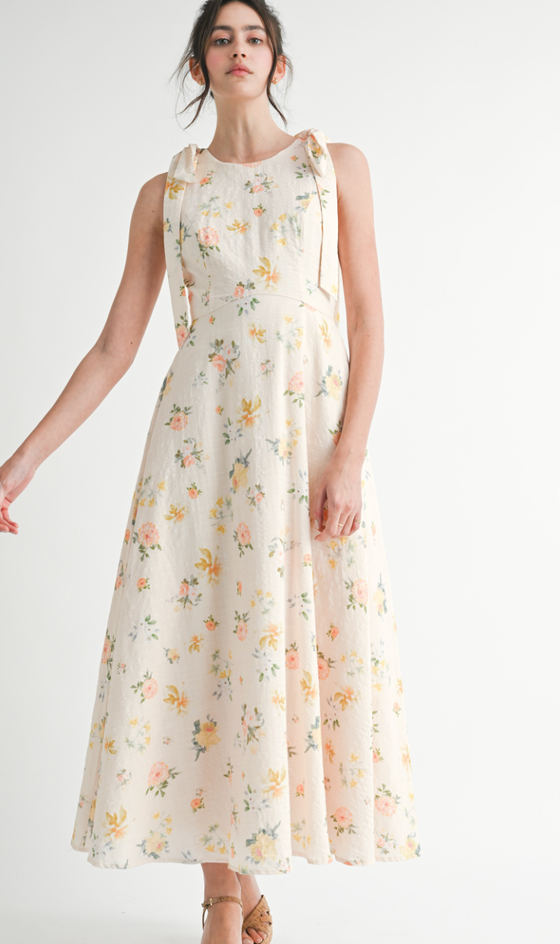Stella Floral Midi Dress