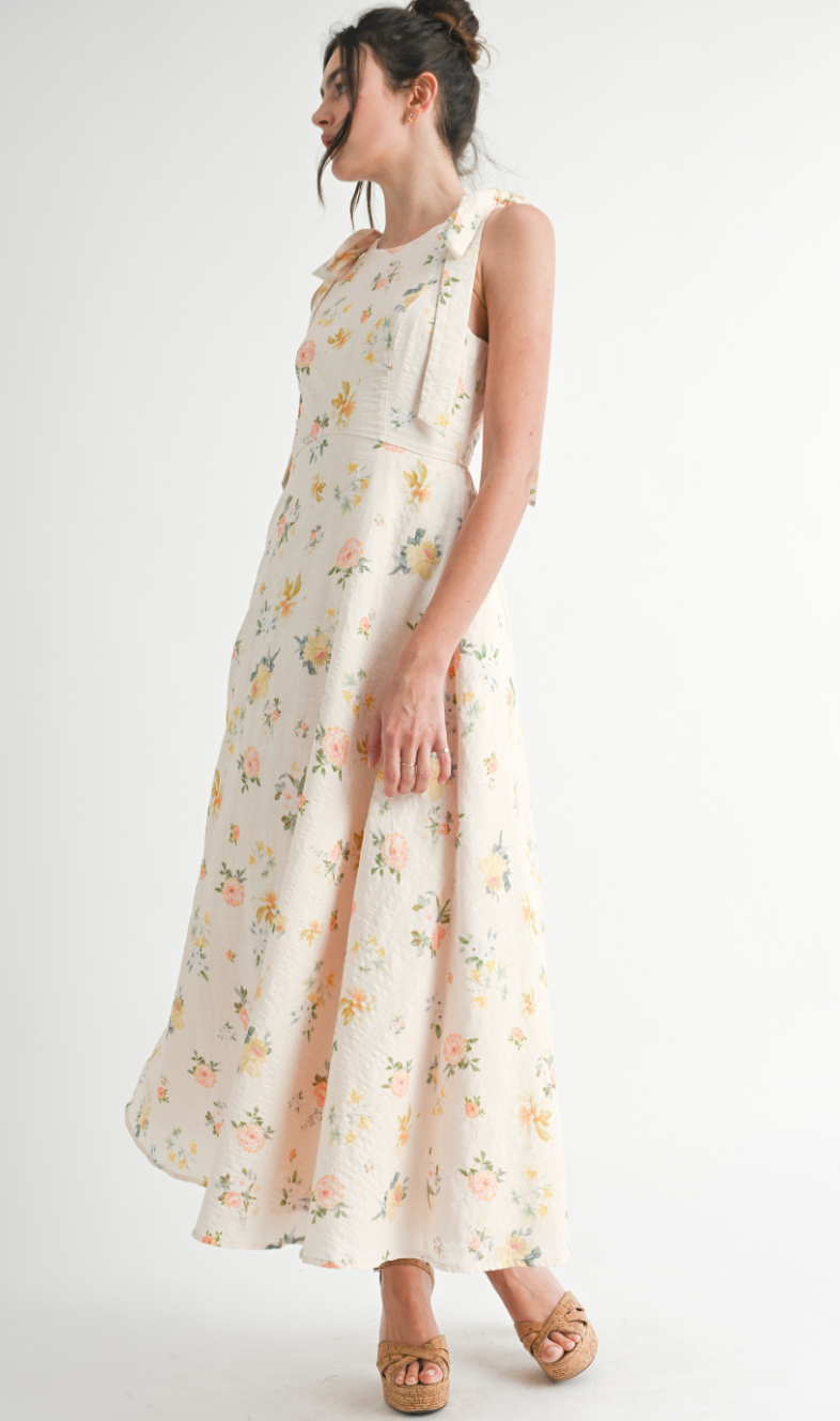 Stella Floral Midi Dress