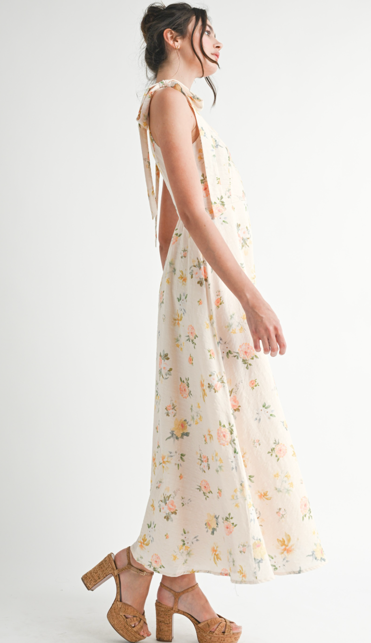 Stella Floral Midi Dress
