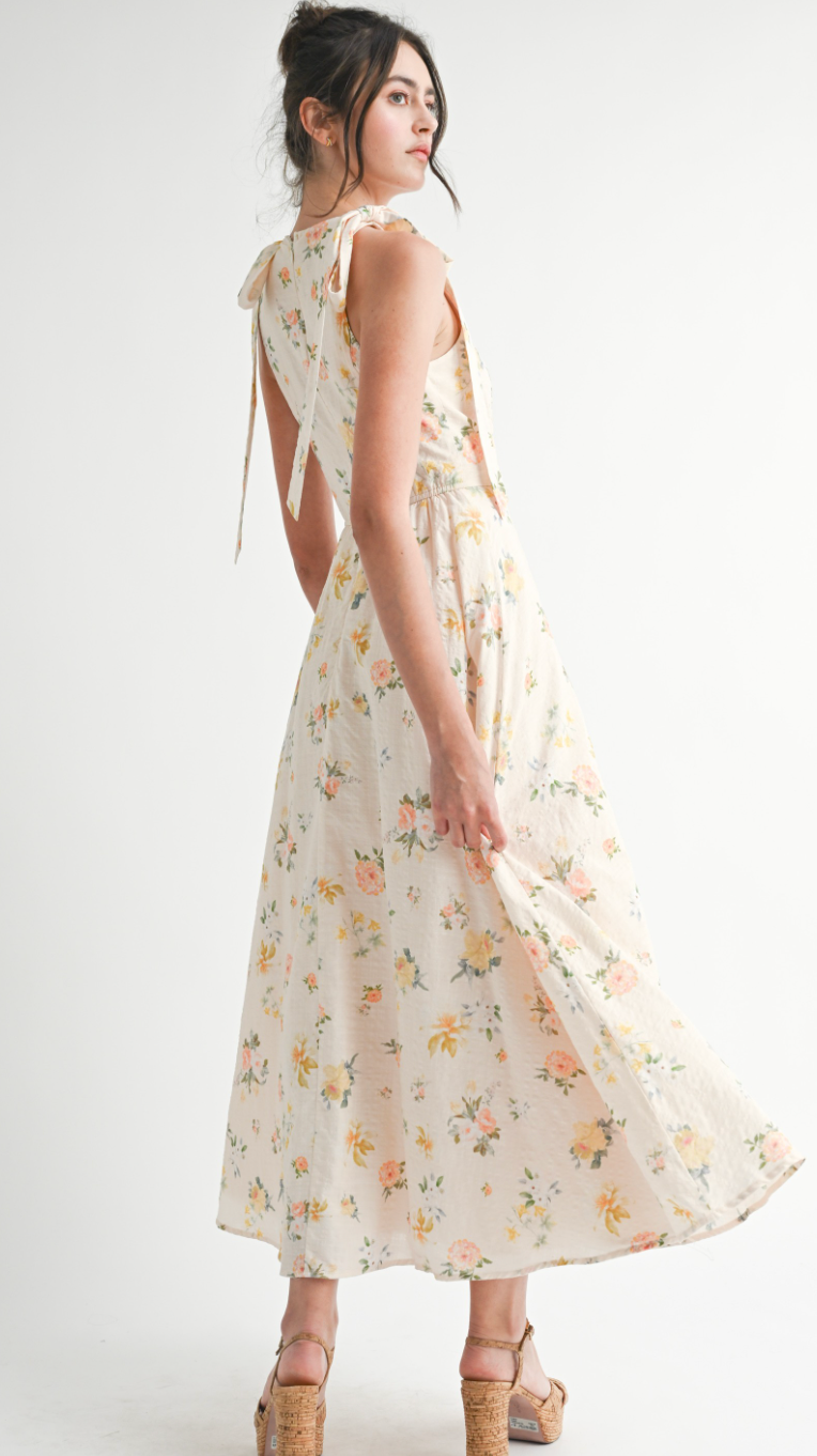 Stella Floral Midi Dress