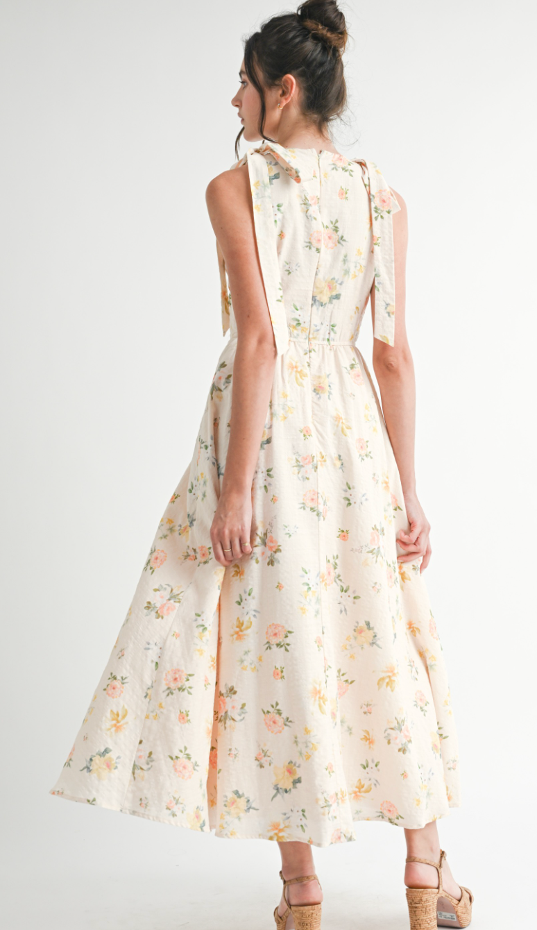 Stella Floral Midi Dress