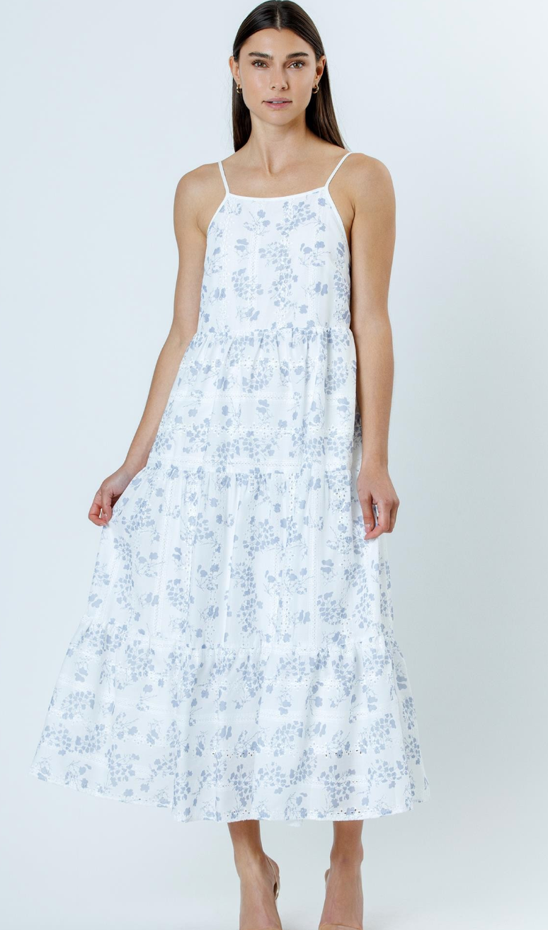 Brittany Floral Tiered Dress