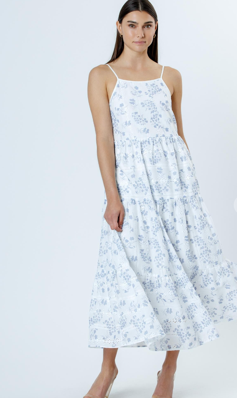 Brittany Floral Tiered Dress