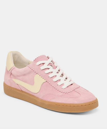 Dolce Vita Notice Pink Suede Sneakers - Clothe Boutique