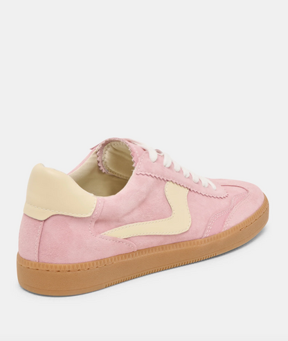Dolce Vita Notice Pink Suede Sneakers - Clothe Boutique