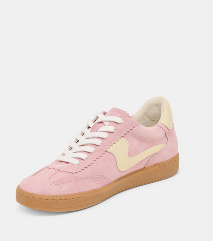 Dolce Vita Notice Pink Suede Sneakers - Clothe Boutique