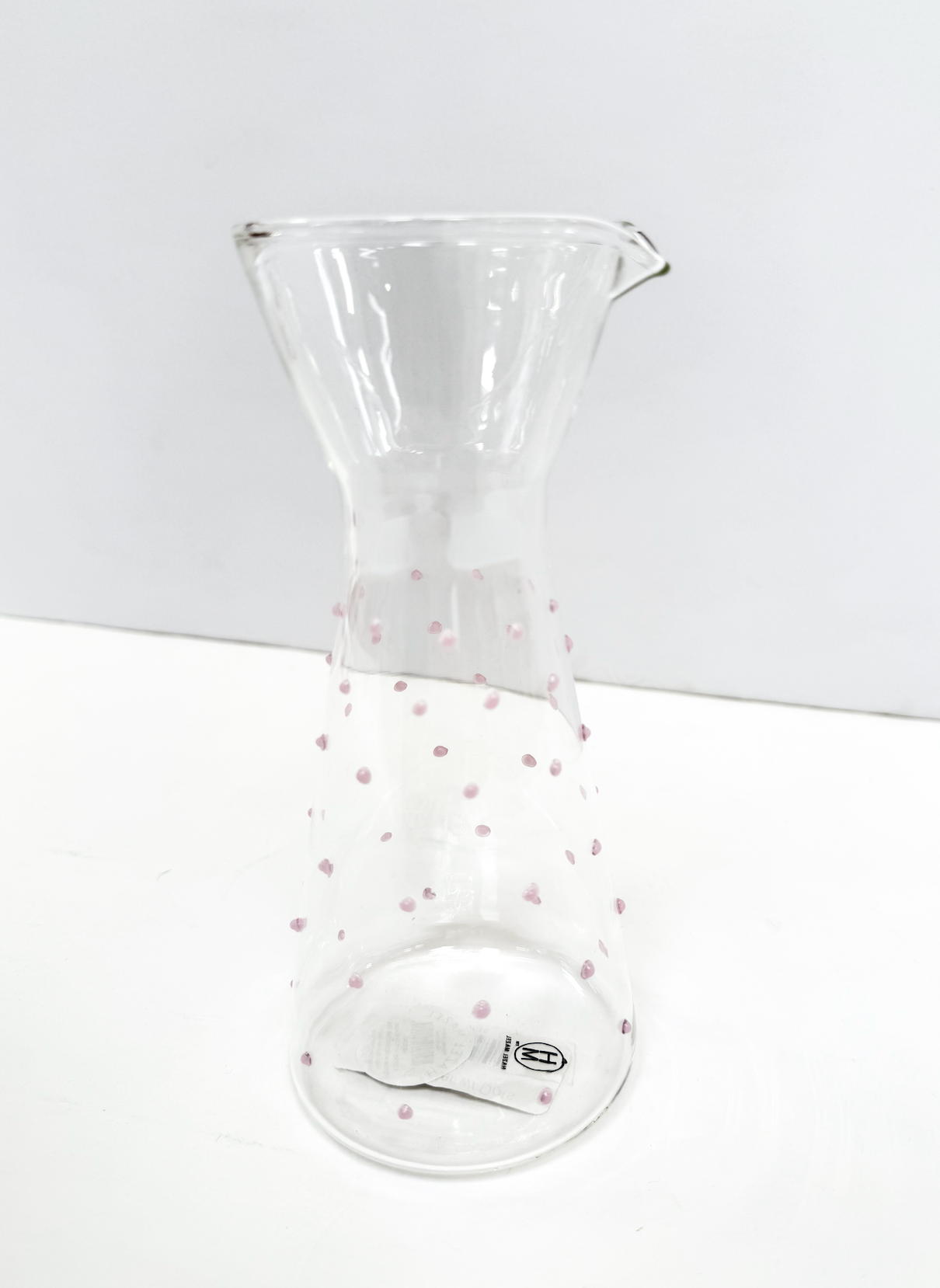 Glass Pitcher w/ Dots