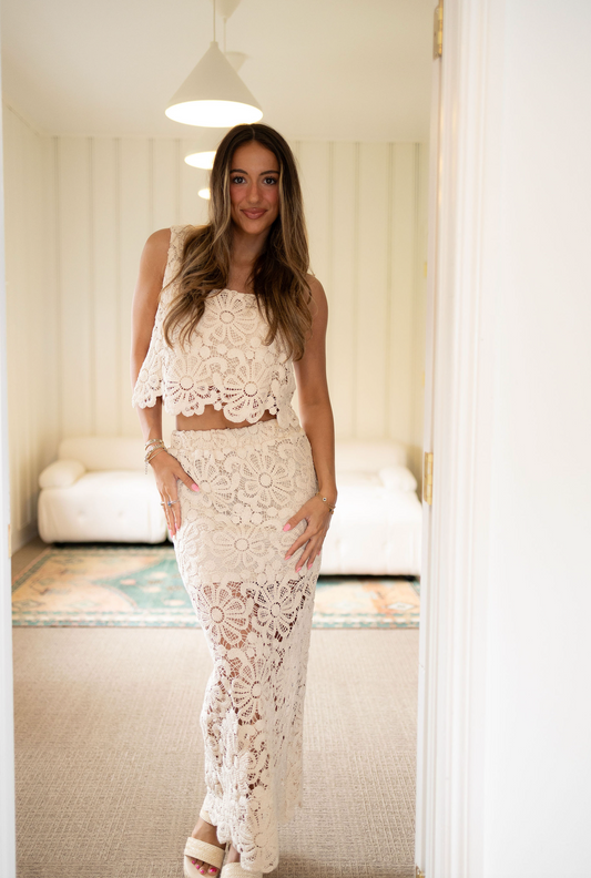 Pheobe Crochet Skirt & Tank Set of 2