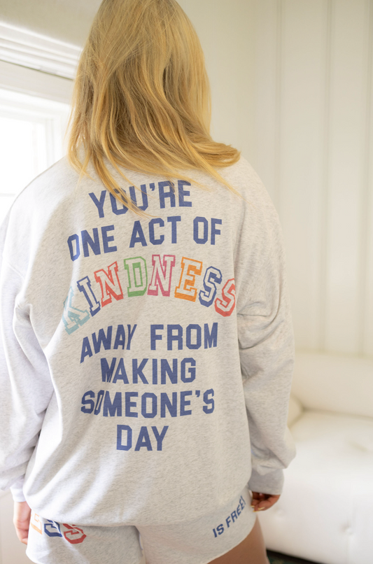 Kindness is Free Crewneck