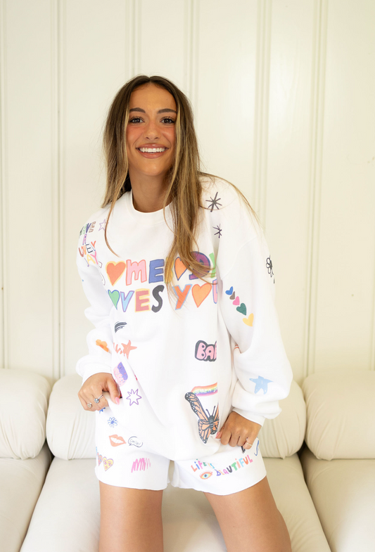 Somebody Loves You Crewneck