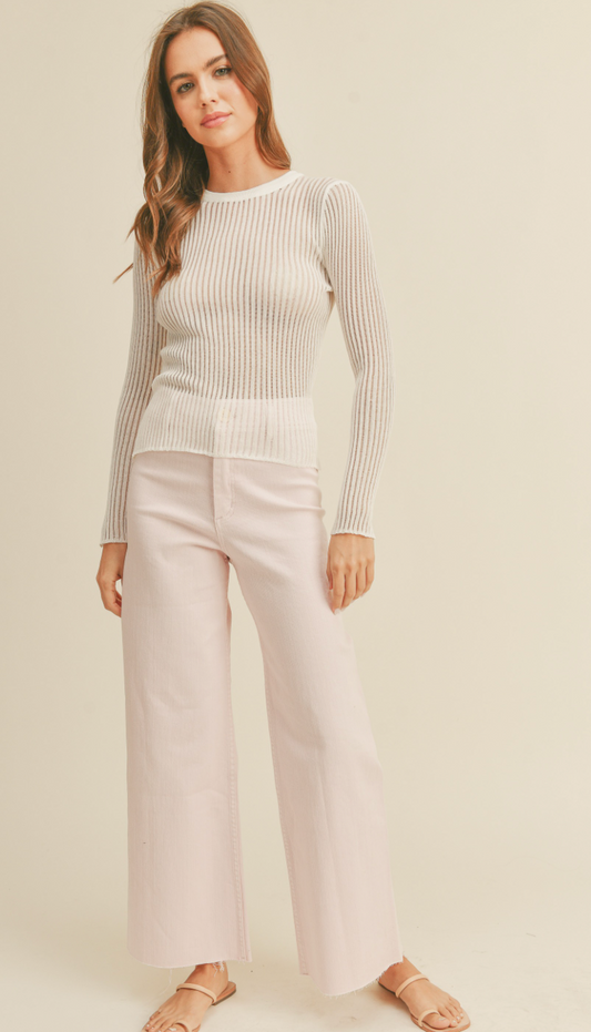 Strawberry Straight Leg Pants