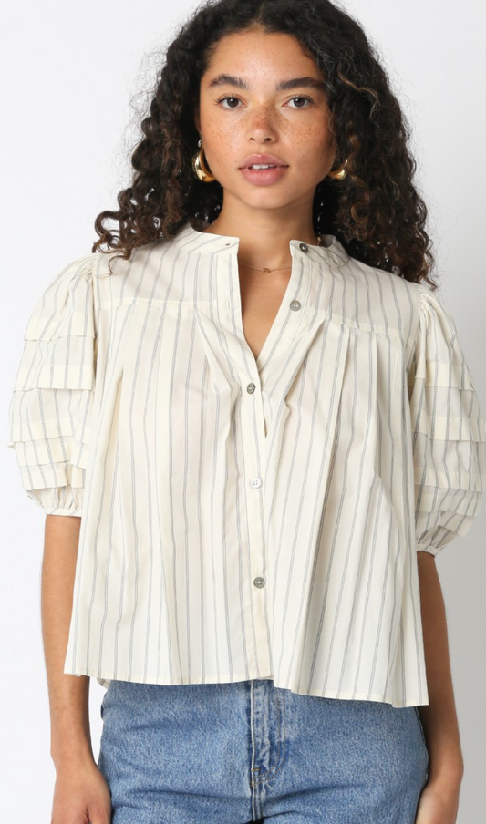 Lainey Stripe Blouse